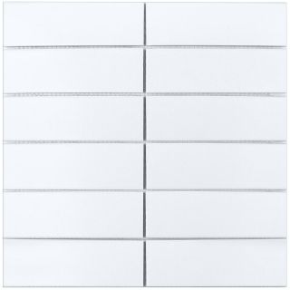 Керамическая мозаика  Starmosaic HOMEWORK С0004010 1236110 White Matt V-VW56000 300х300x6 47x147