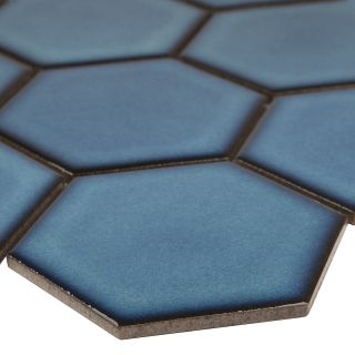 Керамическая мозаика  Starmosaic HOMEWORK С0004060 1236079 Big Deep Blue Glossy JJFQ80048 256х295х6 95х110