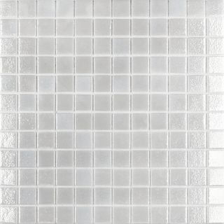 Стеклянная мозаика VIDREPUR Shell С0004170 1236473  № 563 White (на сетке) 25x25