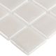 Стеклянная мозаика VIDREPUR Shell С0004171 1236474 № 563 White (на сетке) 38x38