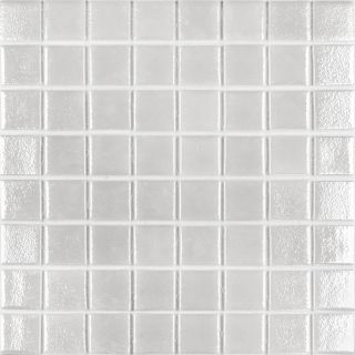 Стеклянная мозаика VIDREPUR Shell С0004171 1236474 № 563 White (на сетке) 38x38