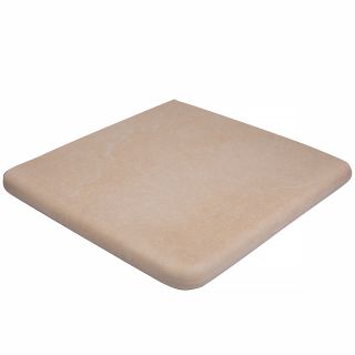 Керамогранит Exagres Ступень угловая С0005518 1237205 Cartabon Stone Ocre 33x33 антискользящая