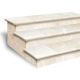 Керамогранит Exagres Ступень фронтальная С0005533 1237219 Peldano Nevada Limestone 33x33х4 антискользящая