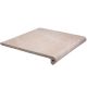 Керамогранит Exagres Ступень фронтальная С0005533 1237219 Peldano Nevada Limestone 33x33х4 антискользящая