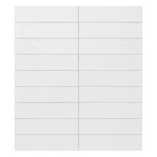 Керамическая плитка Smile Tile Liguria White С0005595 1237263 7.5x30