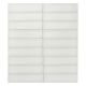 Керамическая плитка Smile Tile Monte White С0005601 1237269 10x40