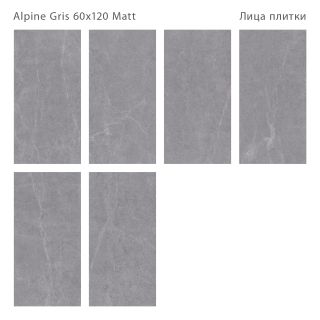 Керамогранит Staro Silk Alpine Gris Matt С0005930 1237553 60x120