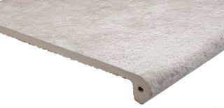 Керамогранит Exagres Ступень фронтальная С0006153 1237742 Peldano Boston Grey 33x33 антискользящая grip