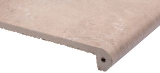 Керамогранит Exagres Ступень фронтальная С0006159 1237748 Peldano Boston Mink 33x33 антискользящая grip