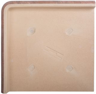 Керамогранит Exagres Ступень угловая С0006161 1237750 Cartabon Boston Red 33x33 антискользящая grip