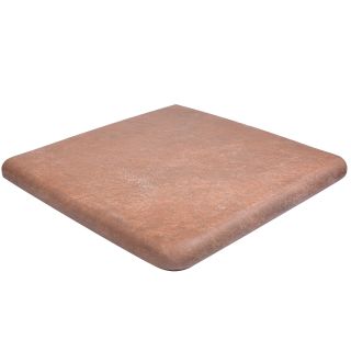 Керамогранит Exagres Ступень угловая С0006161 1237750 Cartabon Boston Red 33x33 антискользящая grip