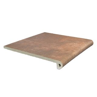 Керамогранит Exagres Ступень фронтальная С0006162 1237751 Peldano Boston Red 33x33 антискользящая grip