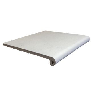 Керамогранит Exagres Ступень фронтальная С0006165 1237754 Peldano Boston White 33x33 антискользящая grip