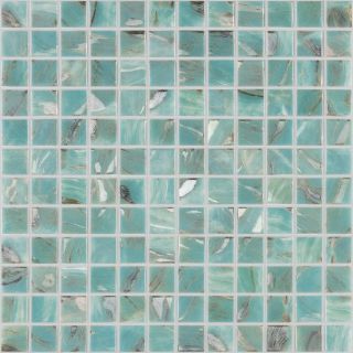 Стеклянная мозаика VIDREPUR Oasis С0006239 1237821 Turquoise №7103 (на сетке) 25x25