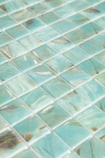 Стеклянная мозаика VIDREPUR Oasis С0006239 1237821 Turquoise №7103 (на сетке) 25x25