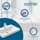 Мебельная раковина Santek Адриана 1WH501628 70 см белый