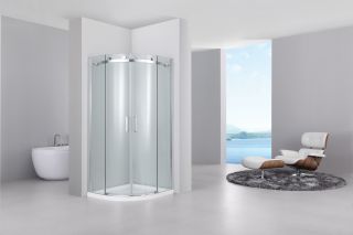 Душевой уголок Black & White Stellar Wind 2019090	90x90 см