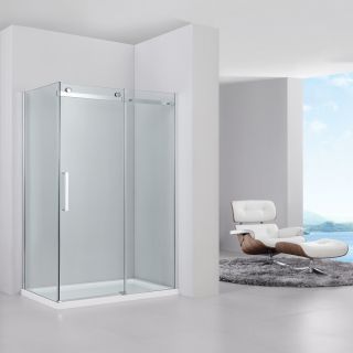 Душевой уголок Black & White Stellar Wind 2088010	80x100 см