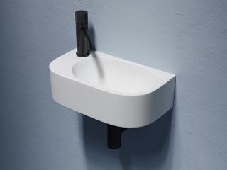Раковина подвесная Ceramicanova Элемент (Element) CN6066R 40 см белый