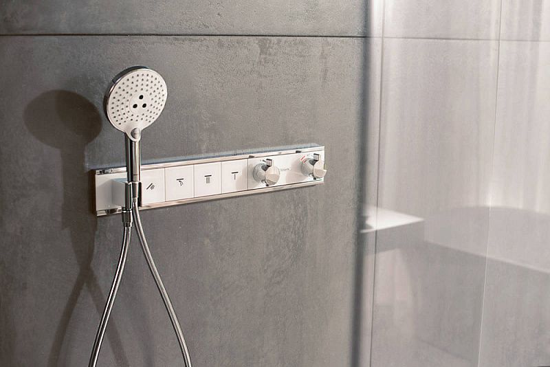 Смеситель для душа Hansgrohe RainSelect 15357400 хром Смеситель для душа Hansgrohe RainSelect 15357400 хром