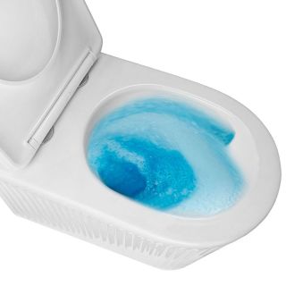 Унитаз подвесной Azario Still AZ-1909T безободковый торнадо белый