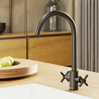 Смеситель для кухни Damixa Neo Classic 270000000 высокий  графит Смеситель для кухни Damixa Neo Classic 270000000 высокий  графит