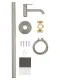Напольный смеситель для раковины Wonzon & Woghand Stick WW-88649905-BN брашированный никель