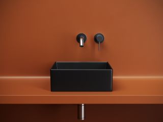 Раковина Ceramicanova Элемент (Element) CN6068MB 36 см чёрный матовый