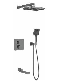 Душевая система Rose R1595T пепельный Душевая система Rose R1595T пепельный