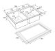 Мойка кухонная Paulmark Gerberg PM237844-BG брашированное золото