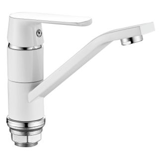 Смеситель для кухни Haiba HB45804-2 белый Смеситель для кухни Haiba HB45804-2 белый