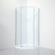 Душевой уголок Black&White Stellar Wind 8151000CC 100x100 см профиль хром стекло прозрачное