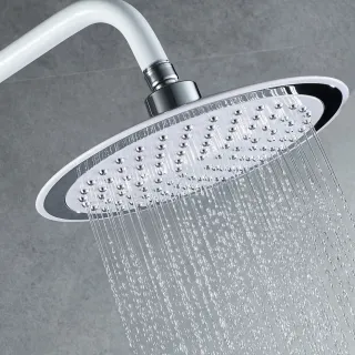 Душевая стойка Shevanik S9836F белый/хром Душевая стойка Shevanik S9836F белый/хром
