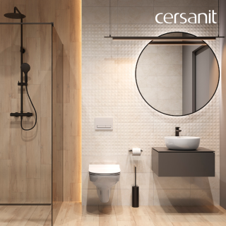 Унитаз подвесной Cersanit City Clean On DPL EO slim MZ-CITY-COn-S-DL безободковый белый Унитаз подвесной Cersanit City Clean On DPL EO slim MZ-CITY-COn-S-DL безободковый белый