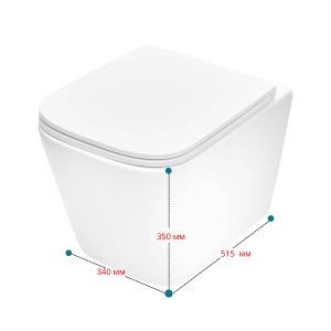 Комплект для установки подвесного унитаза с панелью смыва TECEspring S K401204WCS чёрный матовый