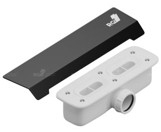 Сифон для душевого поддона RGW S-015 502411015-01 со стальной накладкой хром Сифон для душевого поддона RGW S-015 502411015-01 со стальной накладкой хром