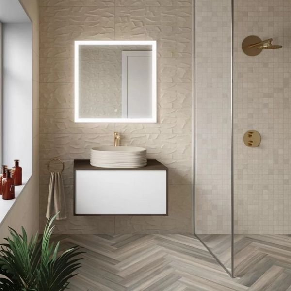 Раковина накладная Kerama Marazzi ArtBasin Sabbia SA.wb.50\SAN 50 см песочный