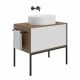 Раковина накладная Kerama Marazzi ArtBasin Sabbia SA.wb.50\WHT.M 50 см белый матовый