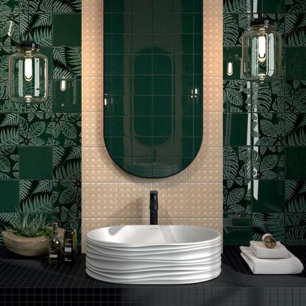 Раковина накладная Kerama Marazzi ArtBasin Sabbia SA.wb.50\WHT.M 50 см белый матовый