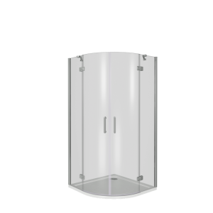 Душевой уголок Good Door SATURN R-90-C-CH 90x90 стекло прозрачное