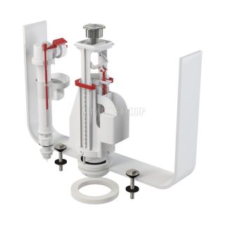 Выпускной комплект с двойной кнопкой AlcaPlast SA08S 1/2" CHROM Выпускной комплект с двойной кнопкой AlcaPlast SA08S 1/2" CHROM