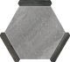 Керамогранит Monopole Сакраменто серый - черное дерево 71240, 22x25 (0,75)