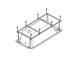Santek Санторини 170x70 прямоугольная белая 1WH302487 Santek Санторини 170x70 прямоугольная белая 1WH302487