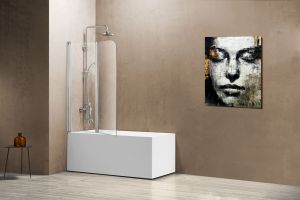 Шторка на ванну Vincea VSB-12114CL 114 x 140 см