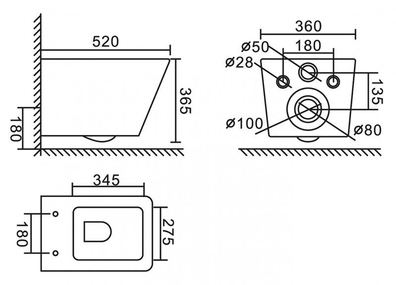 Комплект 4 в 1 BelBagno BB3202CHR-MB/BB3202SC-MB/BB002-80/BB007-PR-NERO.M унитаз подвесной ARDENTE-C BB3202CHR-MB с сиденьем BB3202SC-MB система инсталляции для унитазов BB002-80 с кнопкой смыва BB007-PR-NERO.M