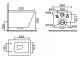 Комплект 4 в 1 BelBagno BB3202CHR-MB/BB3202SC-MB/BB002-80/BB007-PR-NERO.M унитаз подвесной ARDENTE-C BB3202CHR-MB с сиденьем BB3202SC-MB система инсталляции для унитазов BB002-80 с кнопкой смыва BB007-PR-NERO.M