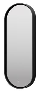 Зеркало с подсветкой Brevita Saturn SAT-Dro1-050-black 50см чёрный