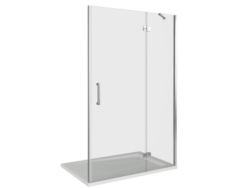 Душевая дверь в нишу Good Door SATURN WTW-110-C-CH-R 110 см правый