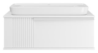 Подвесная тумба под раковину Brevita Savoy SAV-09090-0101Я 90см белый Подвесная тумба под раковину Brevita Savoy SAV-09090-0101Я 90см белый