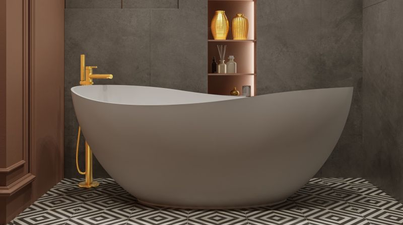 Ванна из искусственного камня Whitecross Ruby 0202.170075.200 170x75см белый матовый